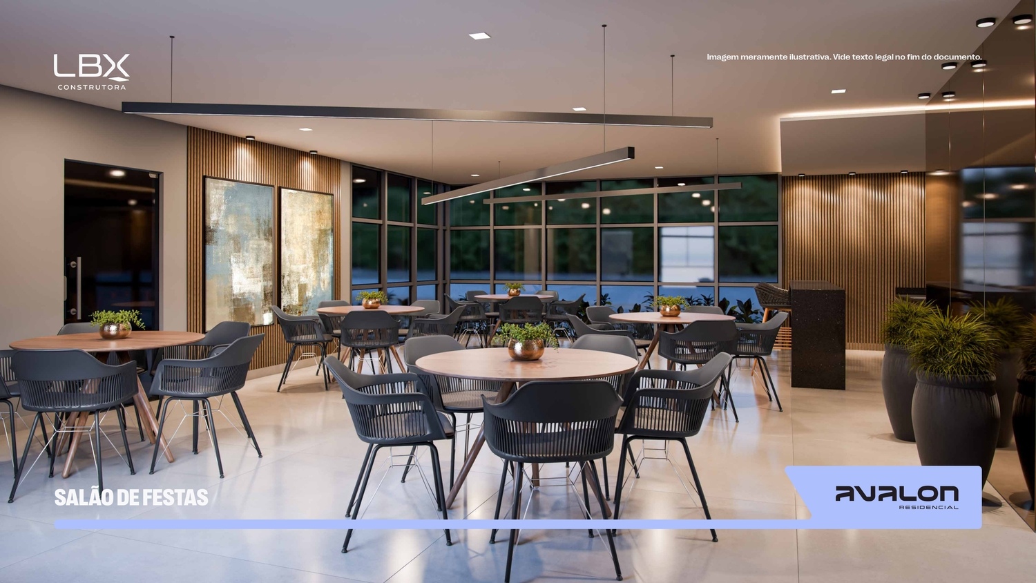 Avalon avalon residencial lançamento em maringá salão de festas