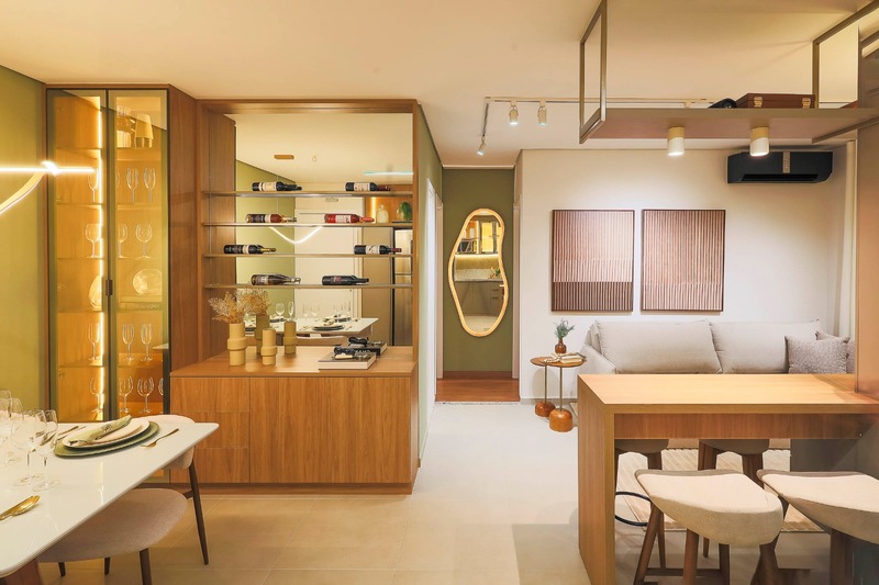 avalon residencial decorado entrada