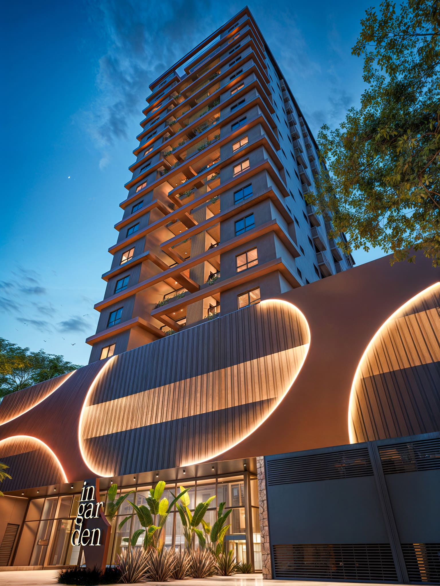 Ingarden ingarden fachada baixo inbase construtora e ideal imoveis