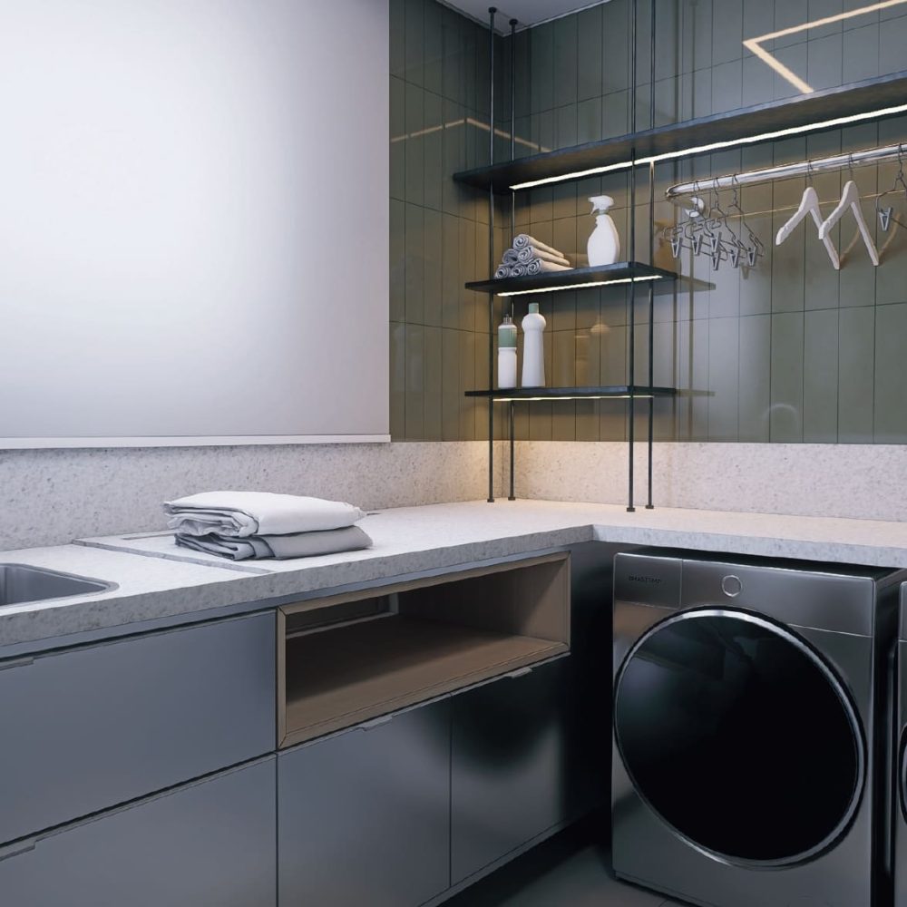 Ingarden ingarden lavanderia inbase construtora e ideal imoveis