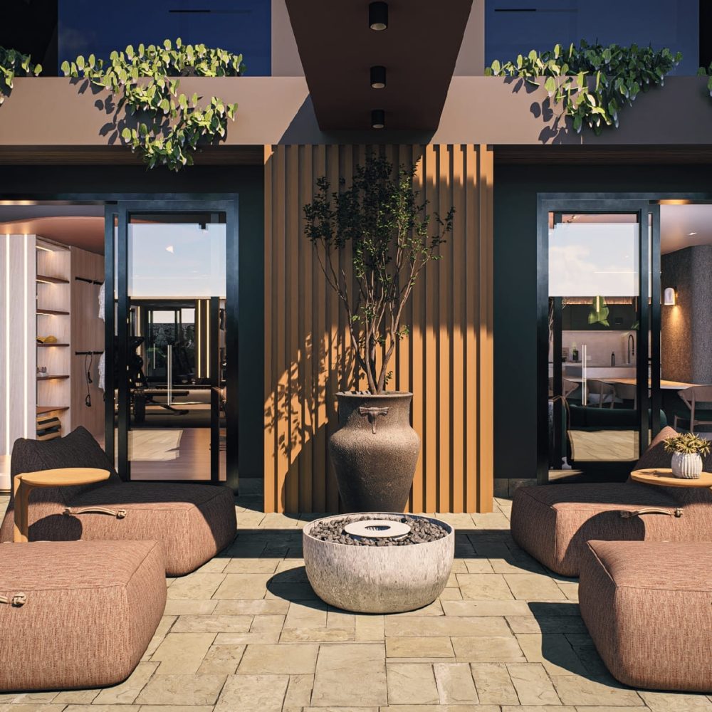 Ingarden ingarden lounge integrado inbase construtora e ideal imoveis